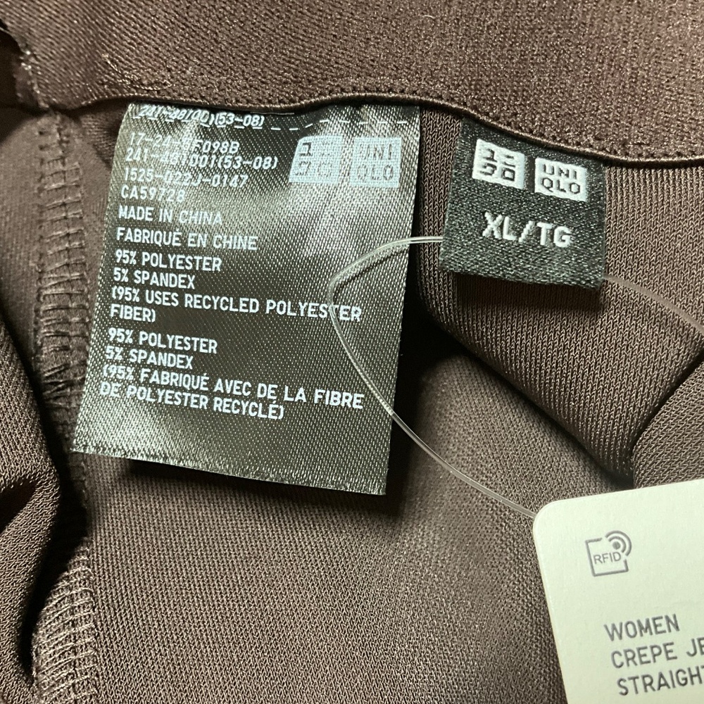 NWT Wide Leg Pants in Dark Brown - Picture 4 of 8